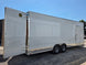 8.5x24 Walk on Roof Stage trailer open left side picture 