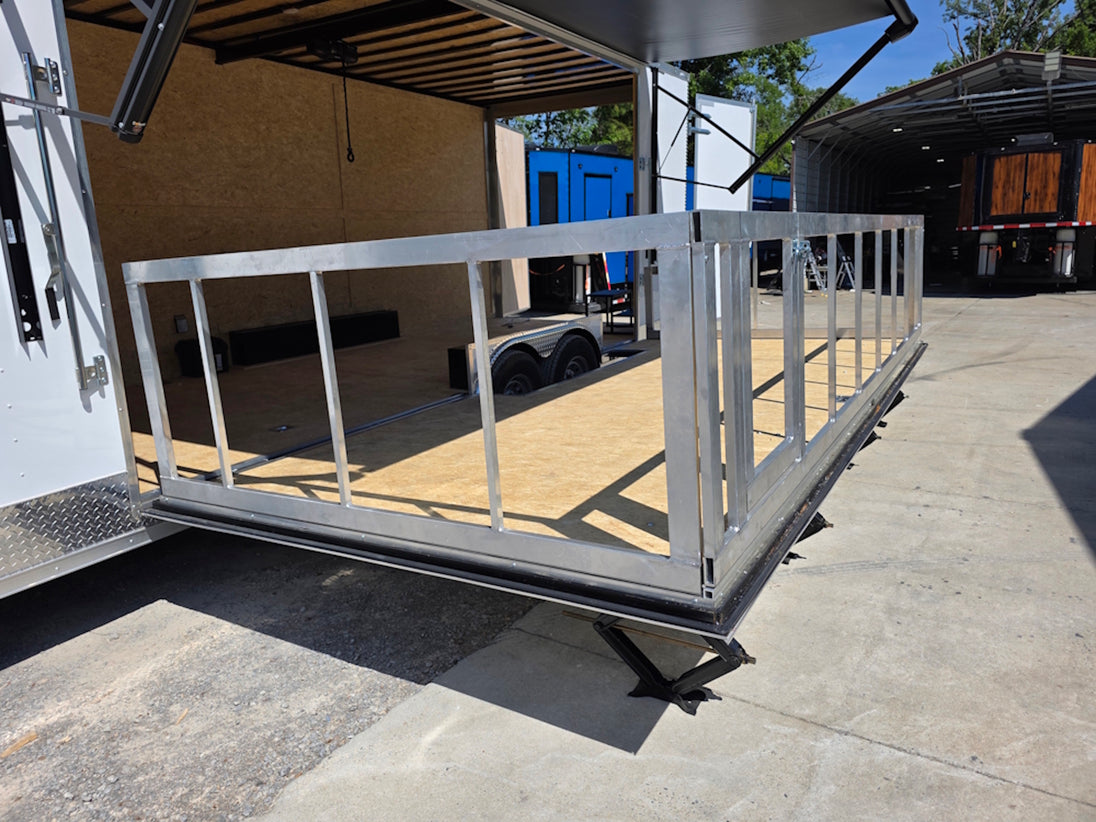 8.5x24 Walk on Roof Stage trailer Stage picture 