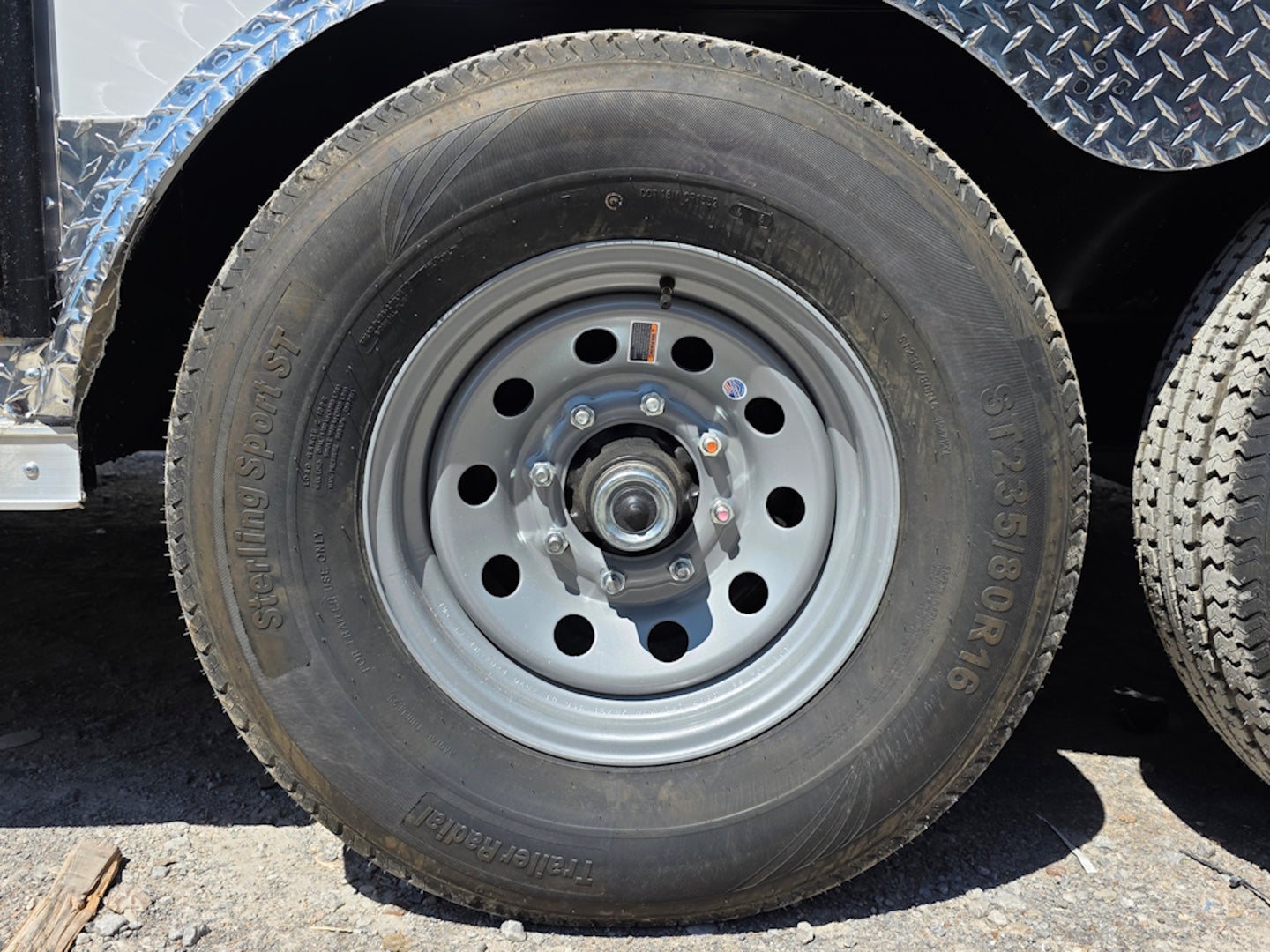 8.5x24 Walk on Roof Stage trailer Wheel picture 