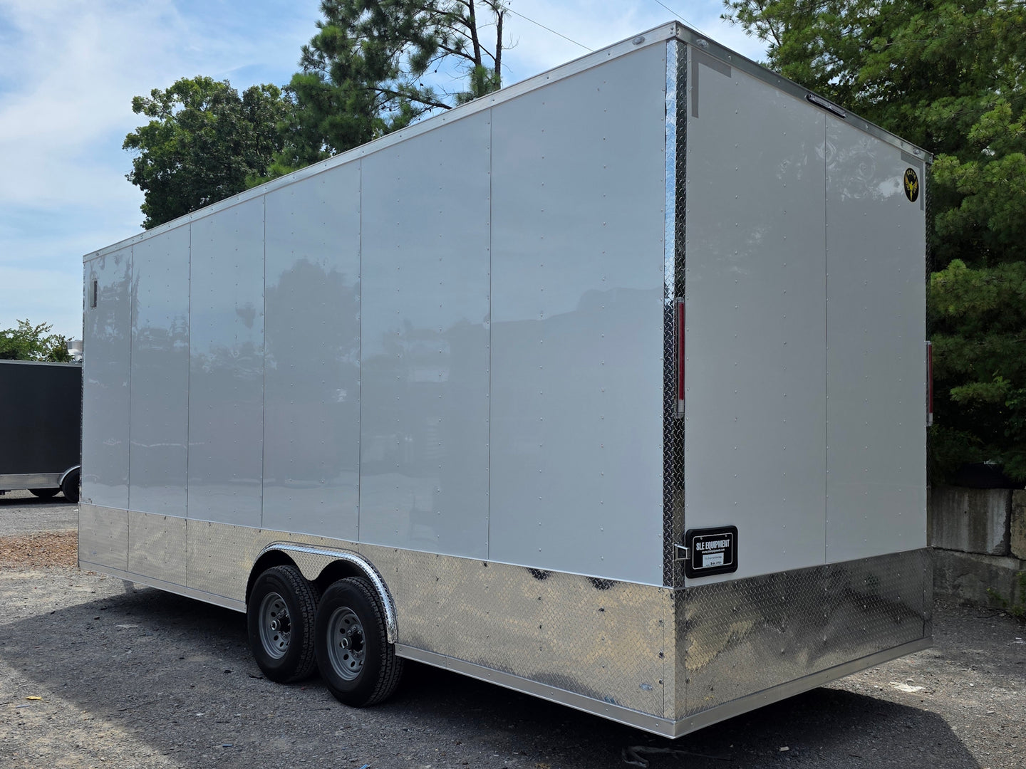 8.5x24 white -36773 Back left angle picture 