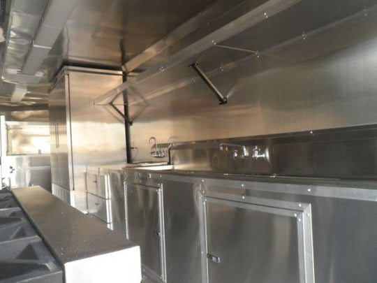 Silver Concession Trailer 8.5'x24'