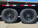 8.5x25 Straight Deckover Trailer (2) 7K Axles with Slide Out Ramps 14K GVWR Axel picture 