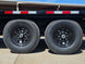 8.5x25 Straight Deckover Trailer (2) 7K Axles with Slide Out Ramps 14K GVWR Axel picture 