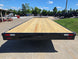 8.5x25 Straight Deckover Trailer (2) 7K Axles with Slide Out Ramps 14K GVWR Back side picture