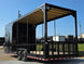 8.5x26 Hybrid with roof Back left angle picture 