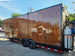 8.5x32 Gooseneck Walnut wood grain w/ blackout Back Left-angle picture 