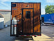8.5x32 Gooseneck Walnut wood grain w/ blackout Back side picture 