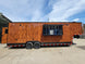 8.5x32 Gooseneck Walnut wood grain w/ blackout Open left side picture 