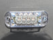 8.5x32 Gooseneck with 3-7K axles Charcoal Grey Exterior side light picture 