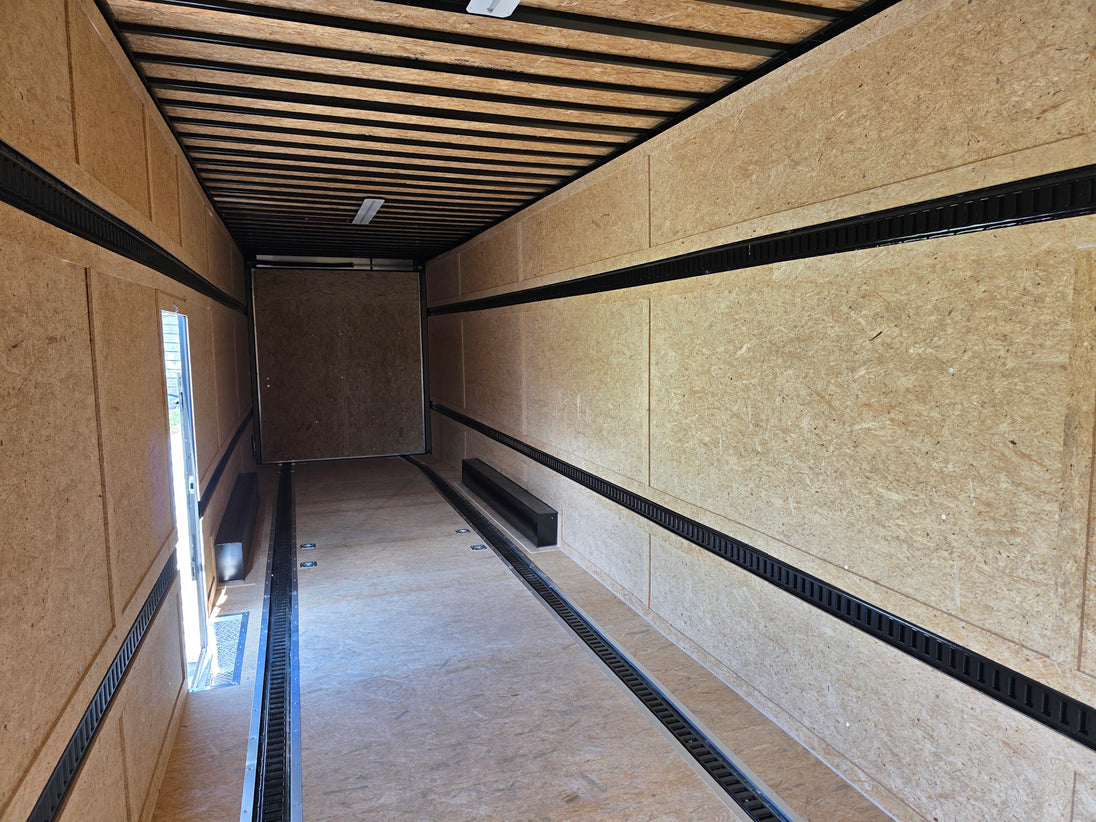 8.5x36 V nose Charcoal with Black Out Trim Interior front left corner picture 