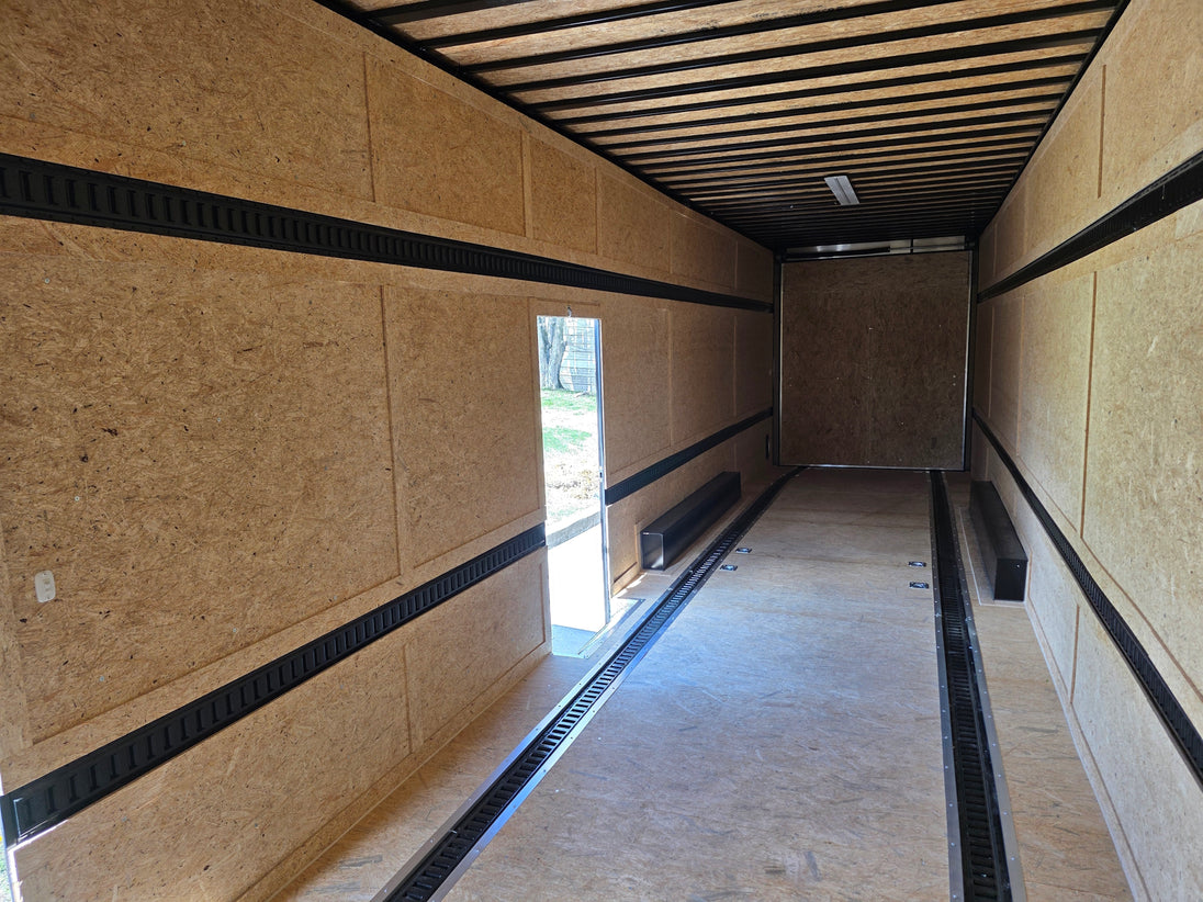 8.5x36 V nose Charcoal with Black Out Trim Interior front right corner picture 