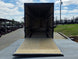 8.5x36 V nose Charcoal with Black Out Trim Open back side picture 