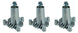 82 - 225 AYP Electrolux Lawn Mower Spindle Assembly 130794 Set of 3 - SLE Equipment - 1
