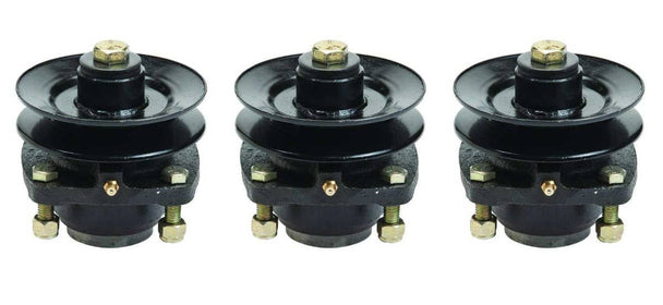 82 - 341 Dixon Lawn Mower Spindle Assembly 8398 Set of 3 - SLE Equipment - 1