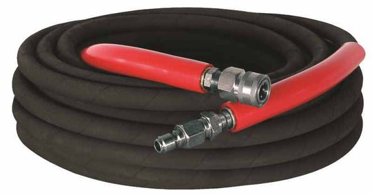 BE 85.238.251 - 3/8" Rubber Hose 6000 PSI Double Wire Braid - SLE Equipment - 1