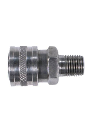 BE 85.300.108s 3/8 Stainless Steel Coupler Quick Connect - SLE Equipment - 1
