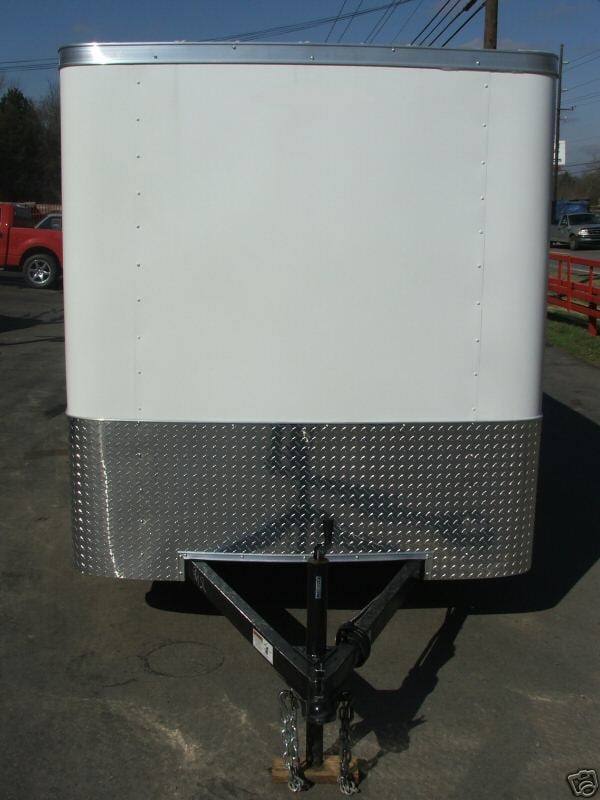 Enclosed 6' x 12' Trailer with Drop Gate Storage
