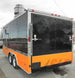 Black & Yellow Concession Trailer 8.5'x17'