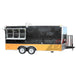 Black & Yellow Concession Trailer 8.5'x17'