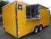 Yellow Concession Trailer 8.5' x 20'