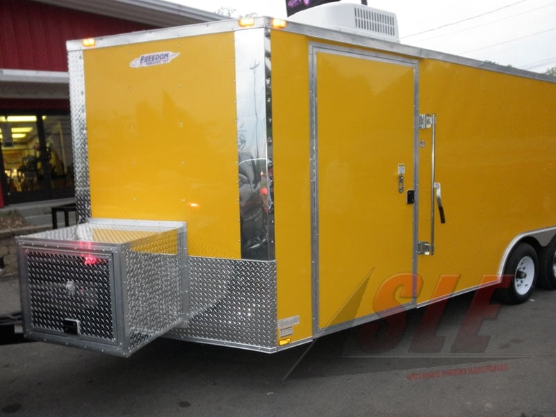 Yellow Concession Trailer 8.5' x 20'