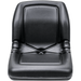 Uni Pro 8773 Black Vinyl Bucket Seat Mid-Back OPS Ready - SLE Equipment - 3