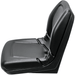 Uni Pro 8773 Black Vinyl Bucket Seat Mid-Back OPS Ready - SLE Equipment - 2