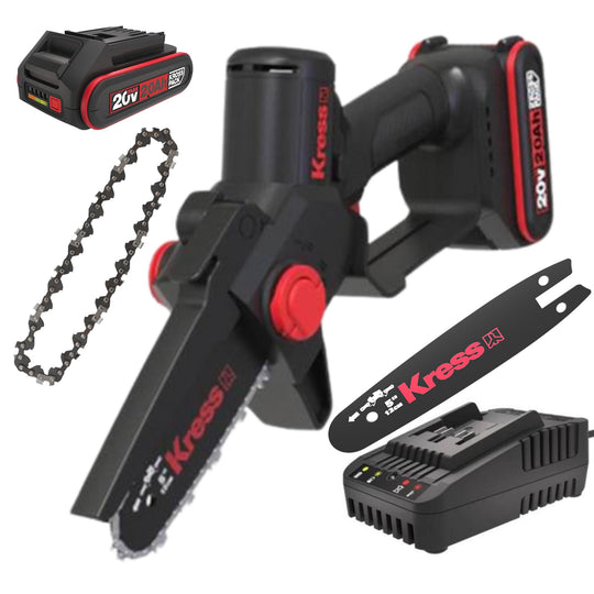 Kress KG343 20V 5" Pruning Saw Kit (2Ah Battery + 2amp Charger) - SLE Equipment - 1