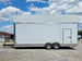 8'5'' x 24' White Concession Trailer w/ 36" Roof Marquee Closed right side picture 