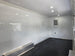 8'5'' x 24' White Concession Trailer w/ 36" Roof Marquee Interior front right angle picture 