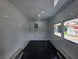 8'5'' x 24' White Concession Trailer w/ 36" Roof Marquee Interior front side picture 