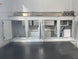 8'5'' x 24' White Concession Trailer w/ 36" Roof Marquee Open sink package picture 