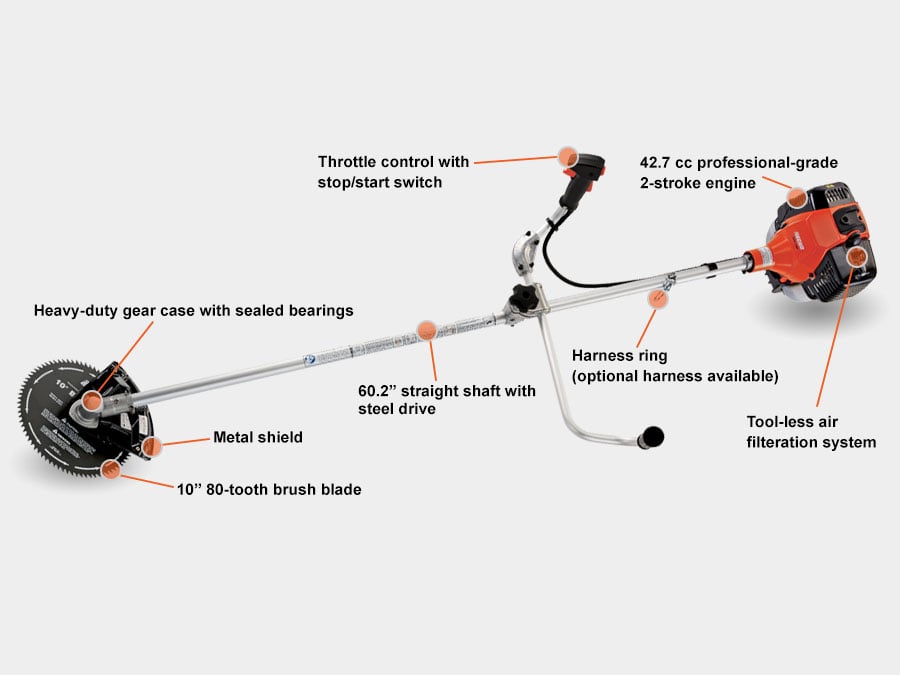 Echo SRM-410U Straight Shaft Brushcutter