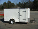 Enclosed 6' x 12' Trailer with Drop Gate Storage - SLE Equipment - 3
