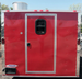 Red Concession Trailer 8.5' x 17'