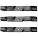 Oregon 91-335 Zero Lawn Mower Blades - Set of 3