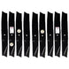 Oregon 91 - 884 Countax 43cm Lawn Mower Blade 21 - 1/2" 16928900 FGP013141 Set of 9 - SLE Equipment - 1