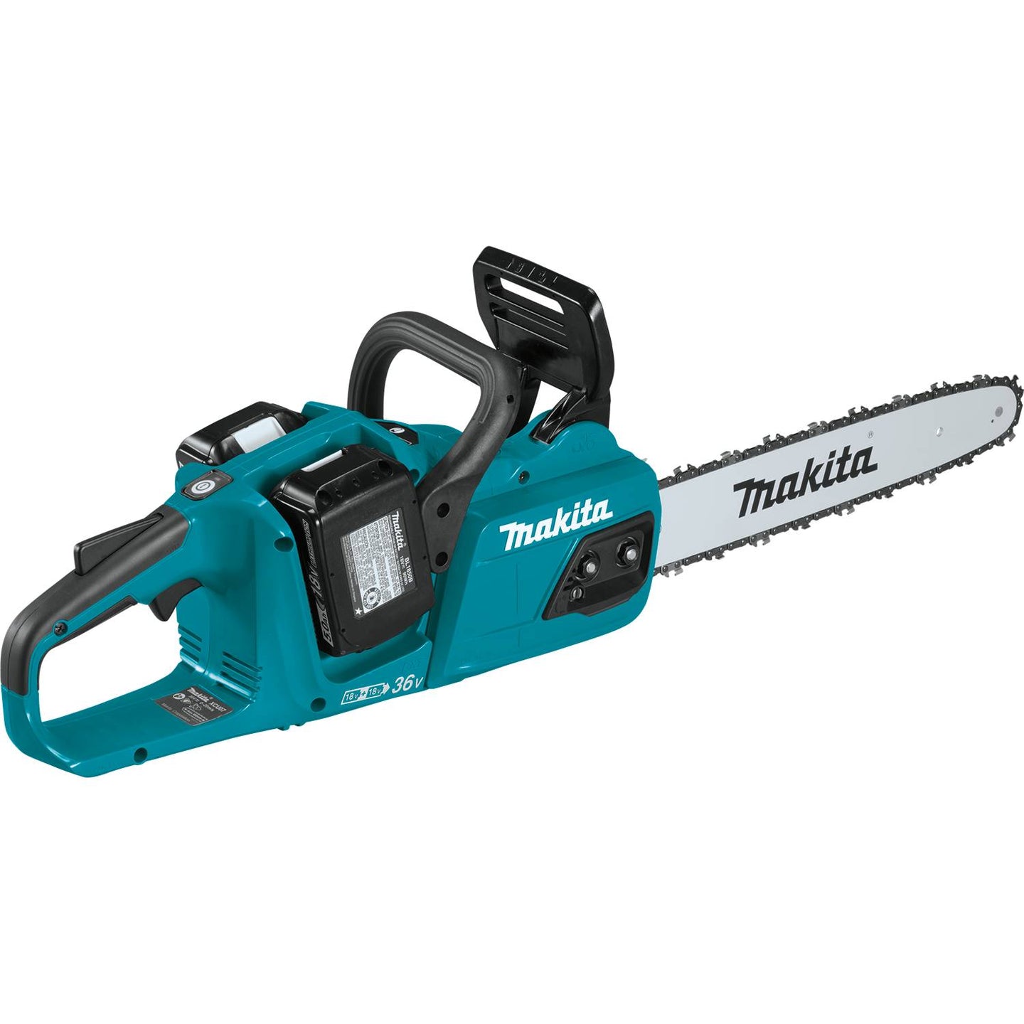 Makita XCU07PT 36V (18V X2) LXT Brushless 14" Top Handle Chainsaw Kit (5.0Ah) - Includes 2 Batteries and Dual - Port Rapid Charger - SLE Equipment - 3