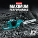 Makita XCU03PT Brushless Cordless 14" Chain Saw (Batteries and Charger) - SLE Equipment - 9