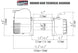 DK2 95SDA12 SAMURAI 9500 SHORT DRUM ELECTRIC WINCH - SYNTHETIC