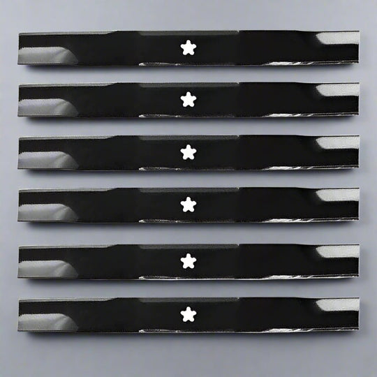 Oregon 95 - 085 Mower Blades Husqvarna MZ5225 Pack of 6 - SLE Equipment - 1