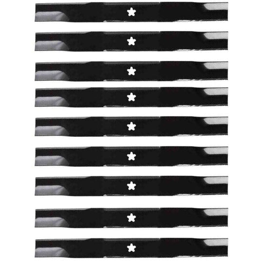 Oregon 95 - 085 Mower Blades Husqvarna MZ5225 Pack of 9 - SLE Equipment - 1