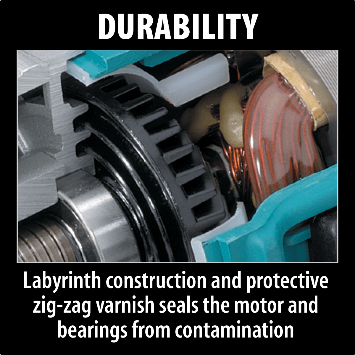 Makita 9557NB2 - 4 - 1/2" Angle Grinder with AC/DC Switch - SLE Equipment - 4