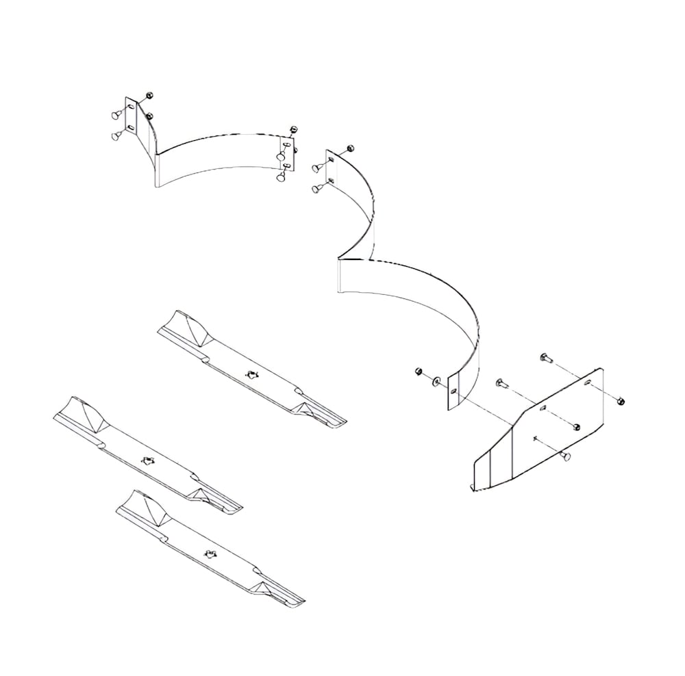 Husq 965894002 61" Mulch Kit Fits MZ 61