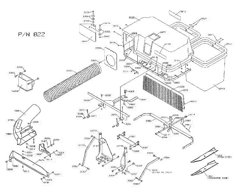 Husqvarna 36" SpeedZTR Bagger System 6 Bushel 2 Bin 966004301 - SLE Equipment - 1