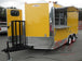 Yellow Concession Trailer 8.5' x 14'