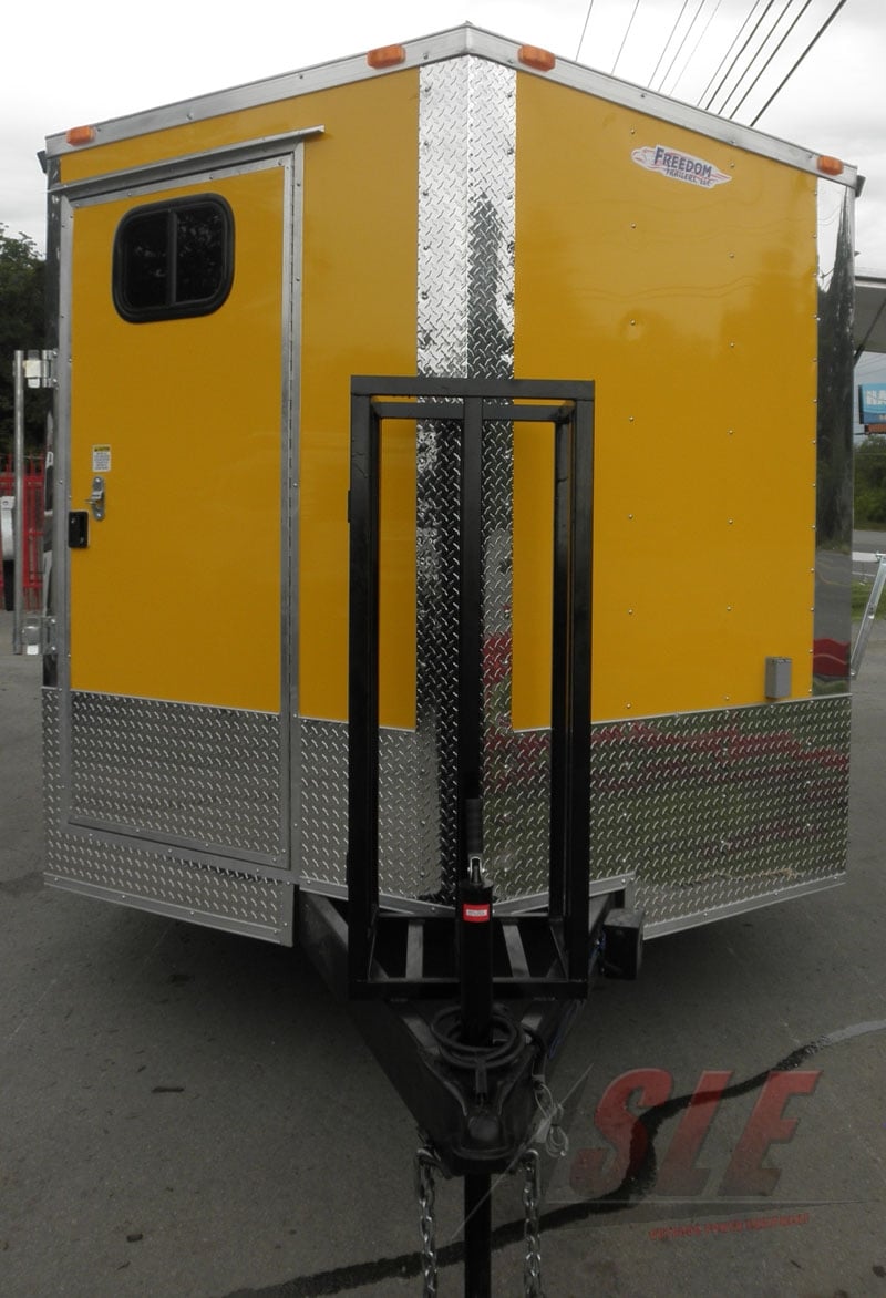 Yellow Concession Trailer 8.5' x 14'