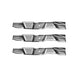 Rotary Genuine Part 9988 EXMARK BLADE 16 - 1/4"X 5/8" REPLACES 4031 Pack of 3 - SLE Equipment - 2