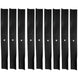 Toro 44 - 6250 - 03 21.5" Zero Turn Mower Blade - Set of 9 - SLE Equipment - 1