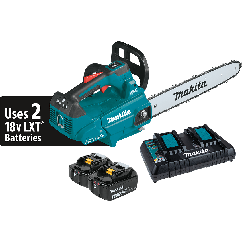 Makita 18V X2 (36V) LXT Lithium?Ion 16" Chain Saw Kit XCU09PT